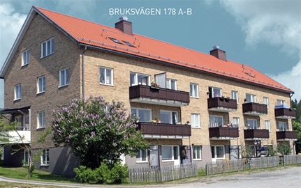 Lägenhet i Husum, Västernorrland, Örnsköldsvik, Bruksvägen 187 A