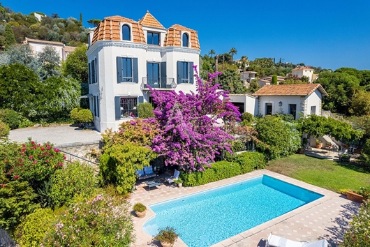 Villa i Franska Rivieran, Golfe Juan, Provence-Alpes-Côte D'azur, Alpes-Maritimes, Golfe Juan