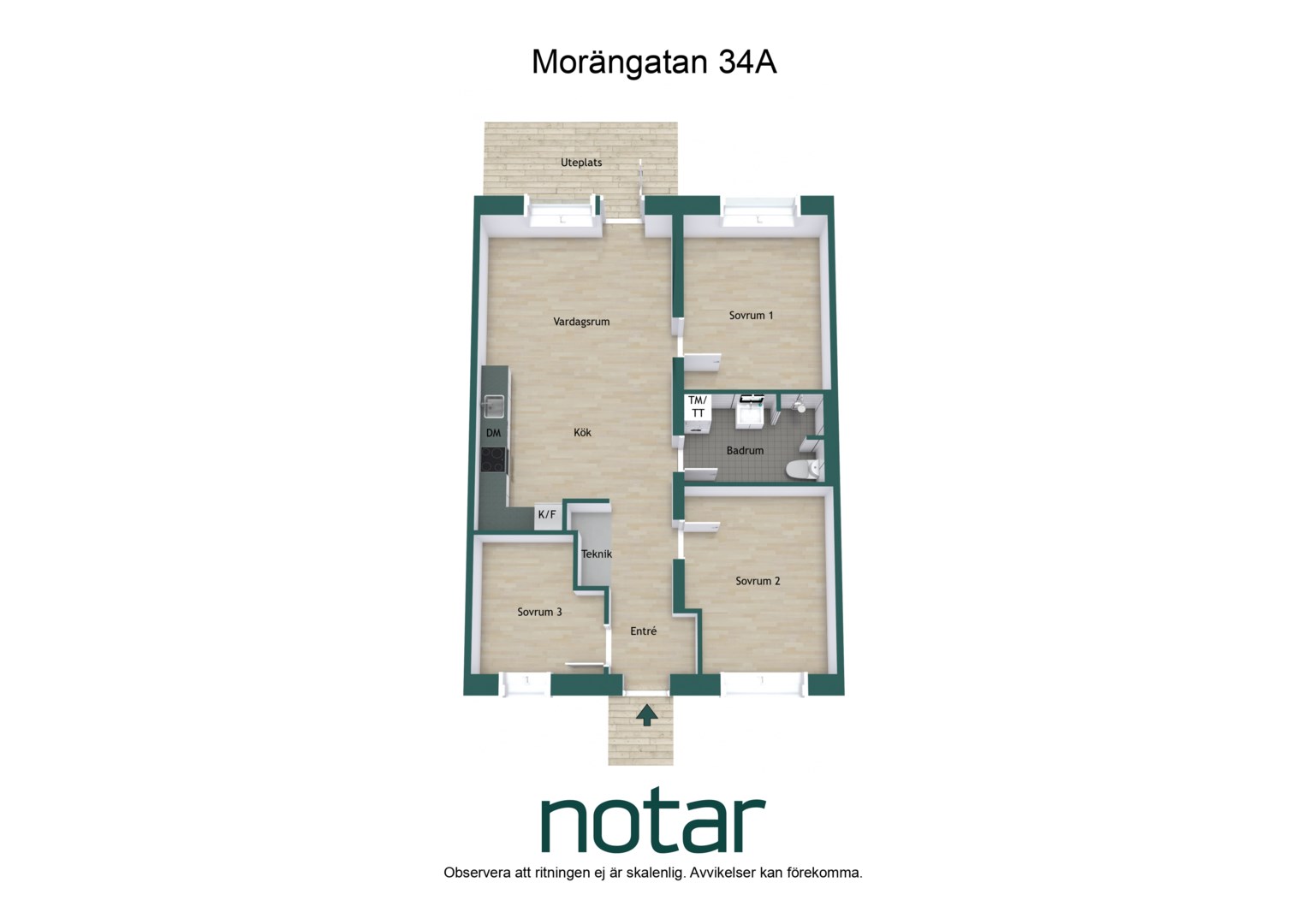 Bostadsrätt i Alsike, Knivsta, Uppsala, Morängatan 34A