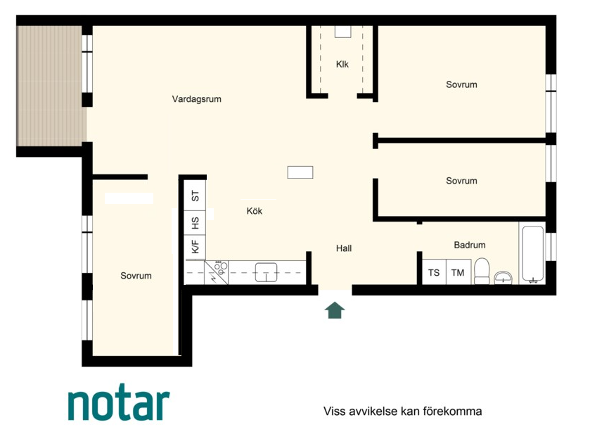 Bostadsrätt i Tensta, Spånga, Stockholm, Mellingebacken 8