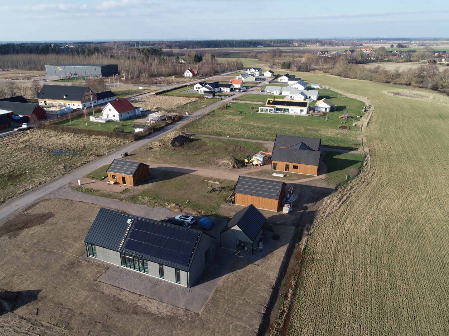 Tomt i Mellby, Laholm kommun, Sverige, Mellby ängar etapp I