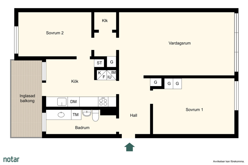 Bostadsrätt i Hagalund, Solna, Stockholm, Kyrkbacken 16