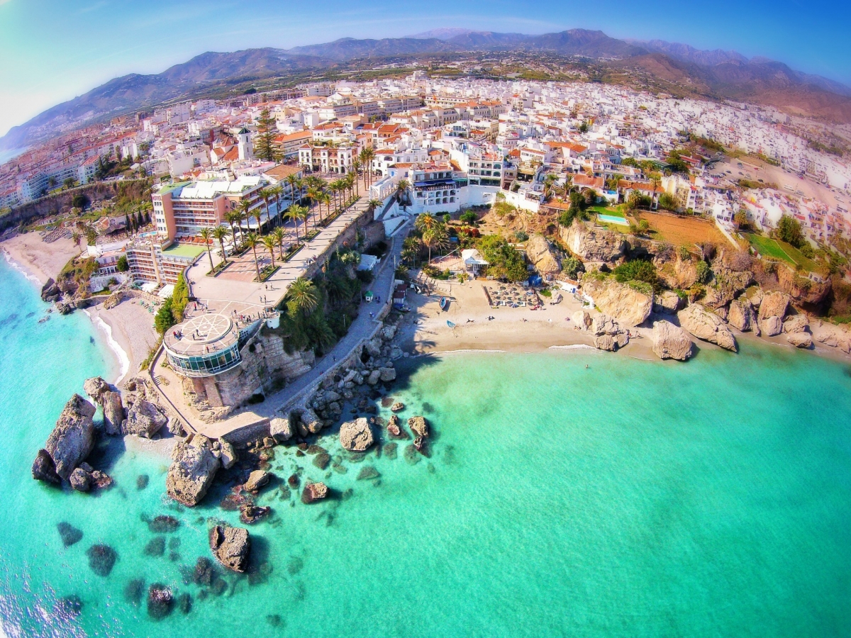 Villa i Nerja, Andalusien, La Axarquía, Costa del Sol - Torrox