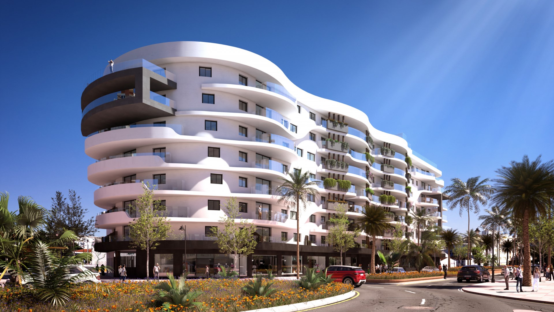 Ägarlägenhet i Costa del Sol, Costa Del Sol, Andalusien, Costa Del Sol Occidental, Residencial Infinity - Estepon