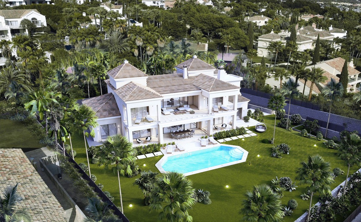 Villa i Marbella, Andalusien, Costa Del Sol Occidental, Costa del Sol / Marbella