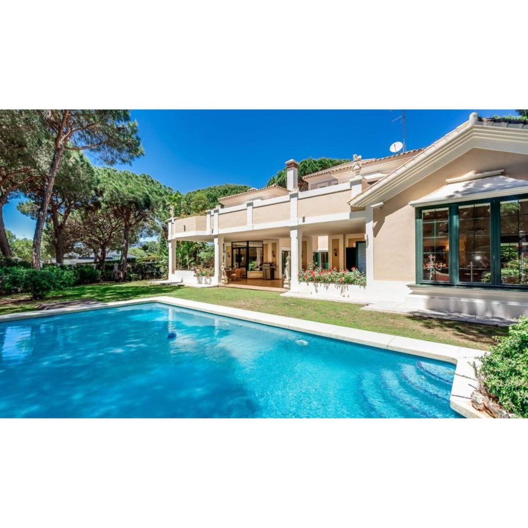 Villa i Costa del Sol, Las Chapas, Andalusien, Málaga-Costa Del Sol, Costa del Sol - Marbella / Las