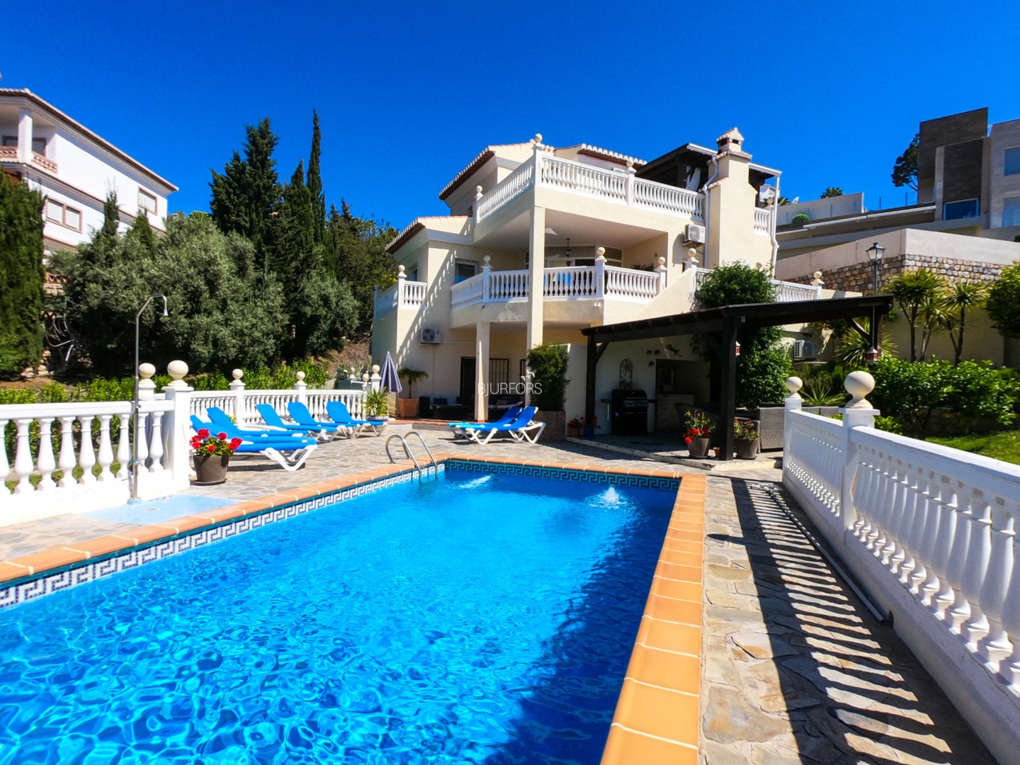 Villa i Nerja, Lsos Almendros, Andalusien, Comarca De La Costa Granadina, Costa del Sol East - Salobreña