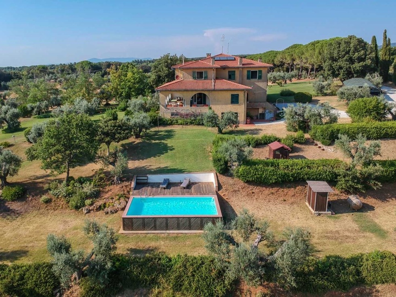 Villa i Toscana, Bibbona, Livorno, Bibbona