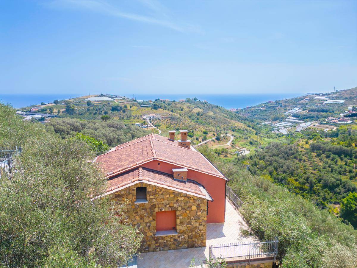 Villa i Terzorio, Ligurien, Imperia, Terzorio