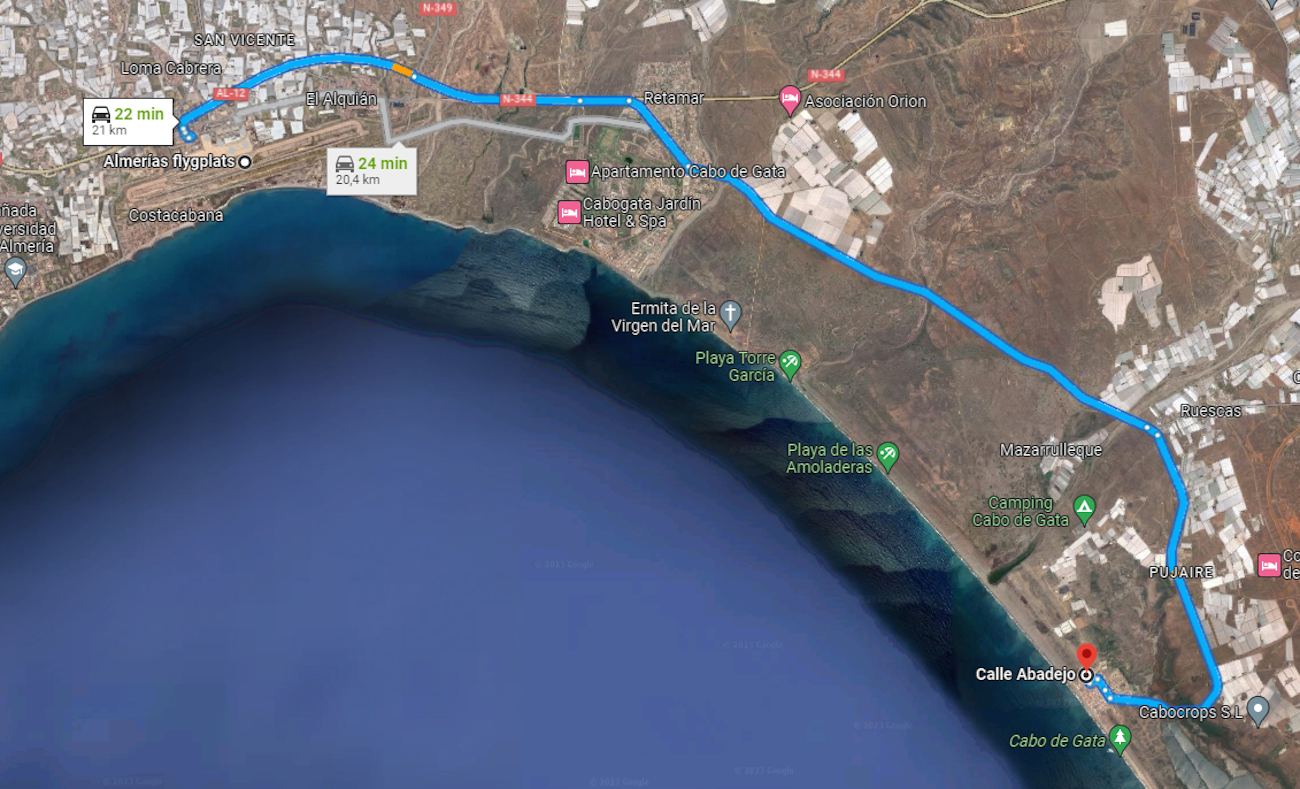 Ägarlägenhet i Almería, Cabo De Gata, Andalusien, Spanien, Cabo de Gata, Almería
