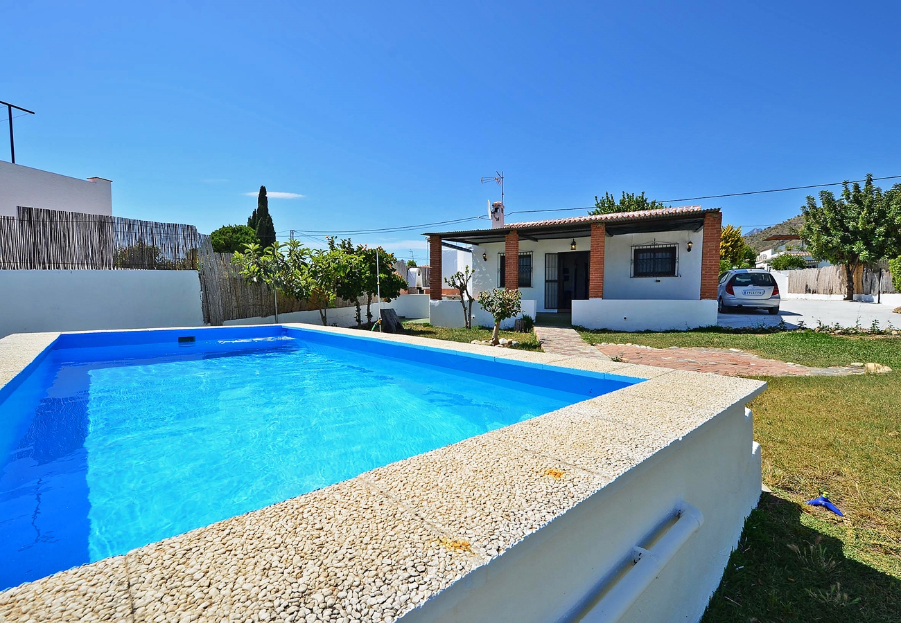 Villa i Costa del Sol, Frigiliana, Andalusien, La Axarquía, Frigiliana