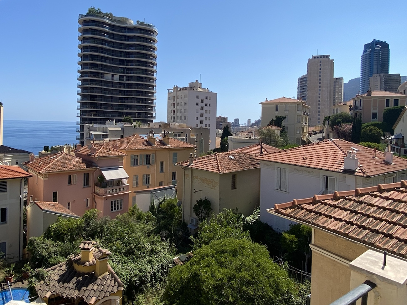 Villa i Franska rivieran, Beausoleil, Provence-Alpes-Côte D'azur, Alpes-Maritimes, Beausoleil