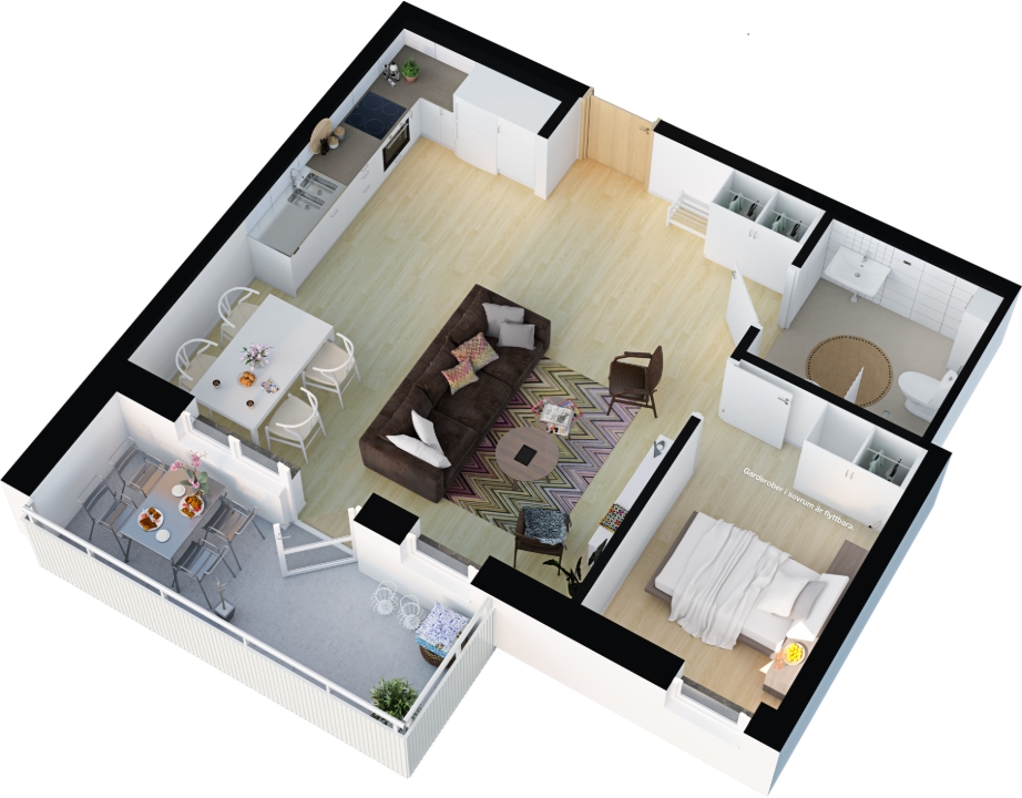 Lägenhet i Trygghetsboende Hedhamregatan, BOLLNÄS, Bollnäs, Gävleborg, Hedhamregatan 1 A