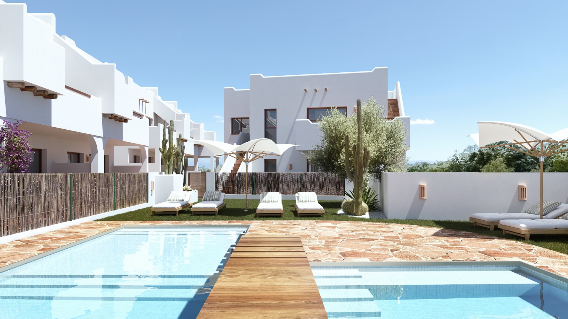 Ägarlägenhet i Pilar de la Horadada, Pilar De La Horadada, Comunitat Valenciana, El Baix Segura / La Vega Baja Del Segura, Spanien, Residencial Saona Garden - Pil