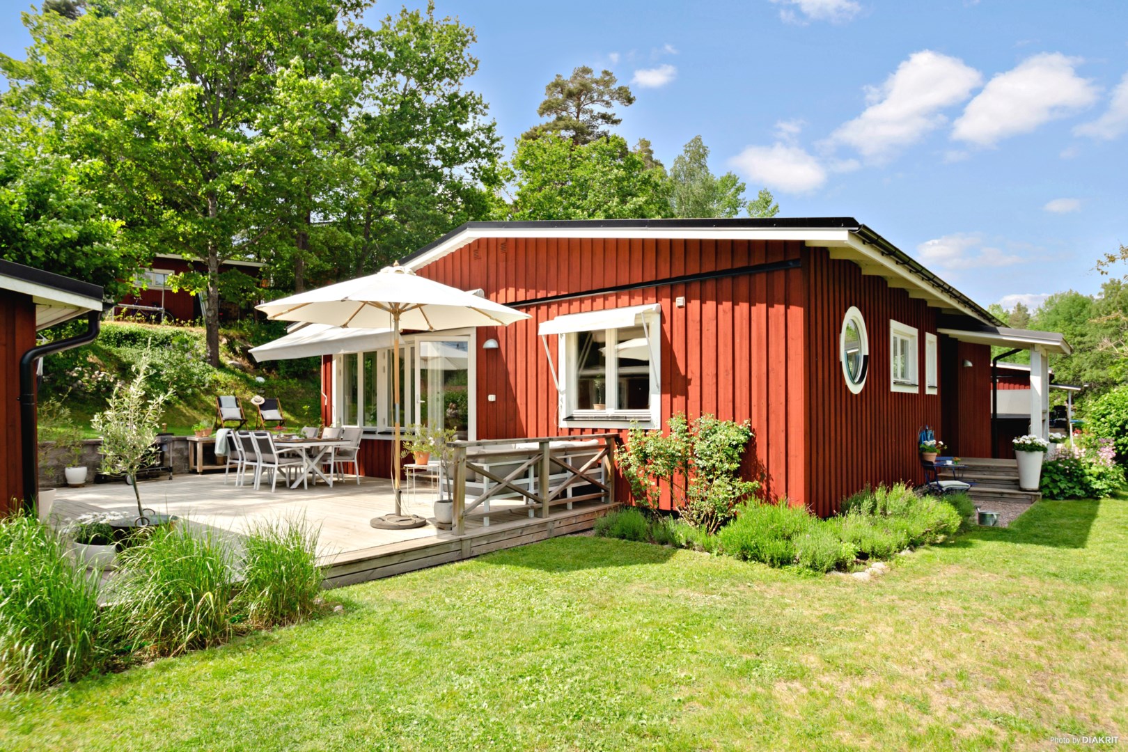Villa i Höjdhagen, Gustavsberg, Stockholm, Värmdö, Gamla vägen 19