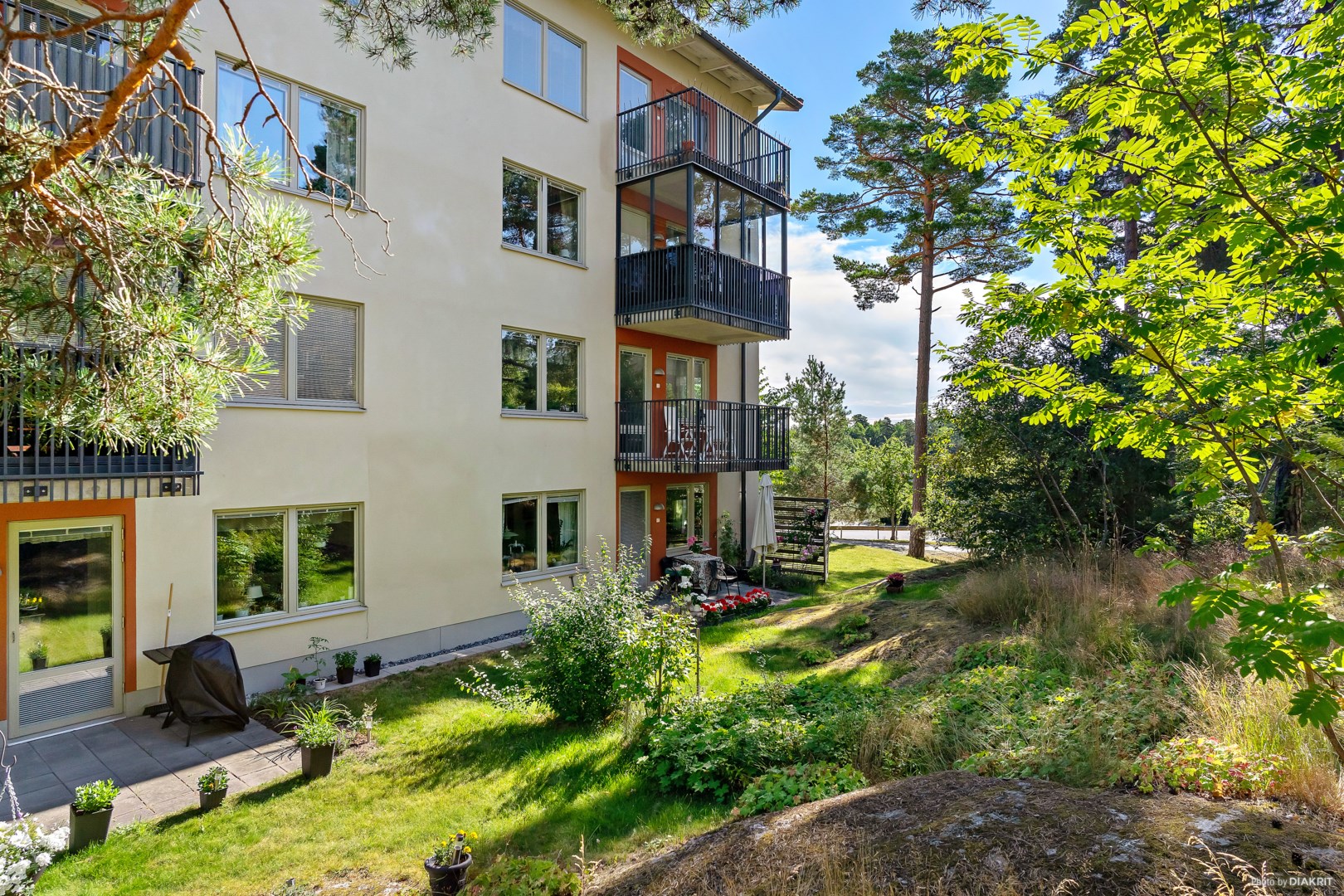 Bostadsrätt i Hästhagen, Gustavsberg, Stockholm, Värmdö, Skänkelvägen 2