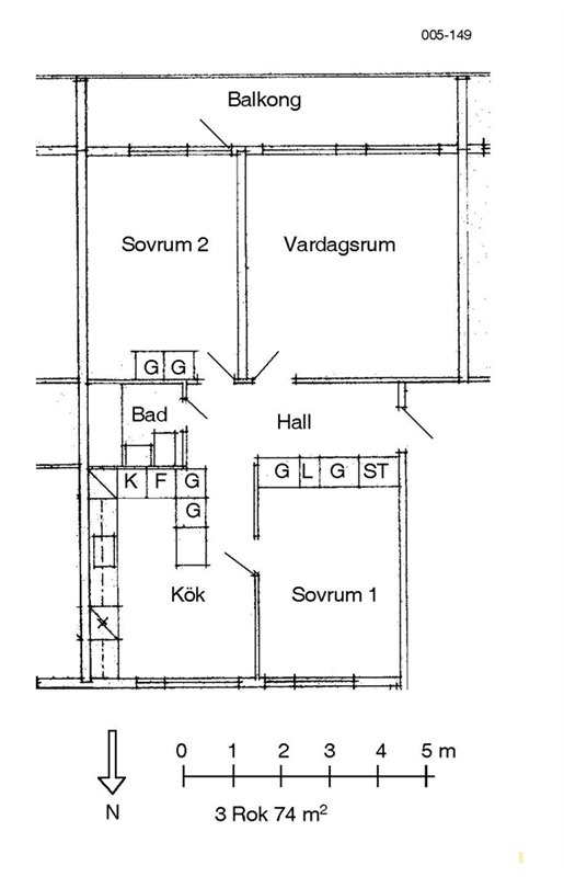 Lägenhet i Vetlanda, Jönköping, Stens väg 14 A lgh 1101