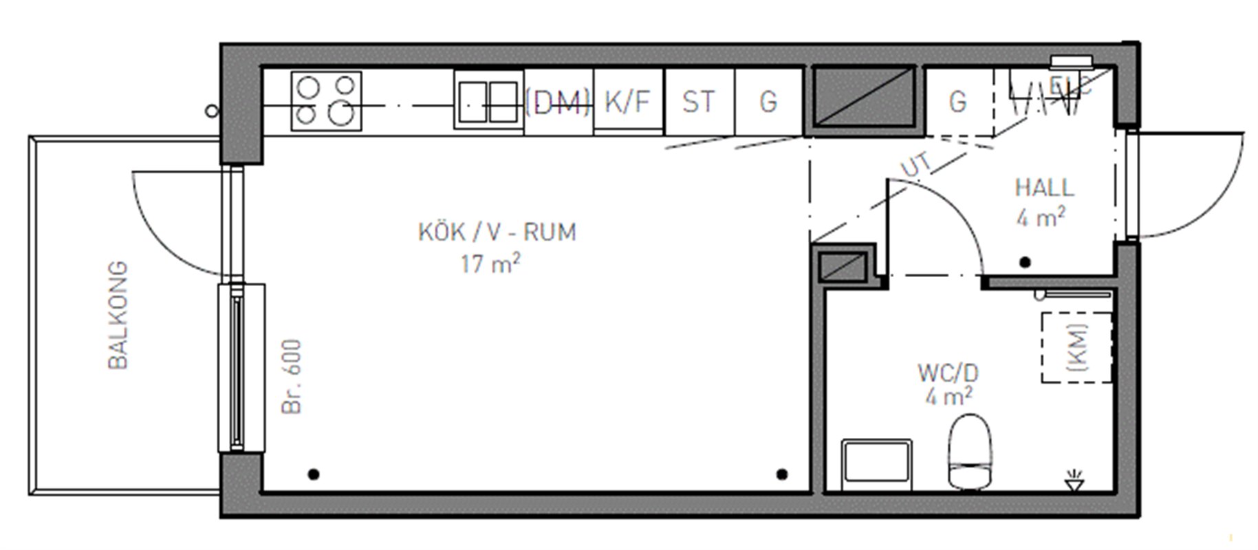 Lägenhet i Jordbro, Stockholm, Haninge, Moränvägen 68 A