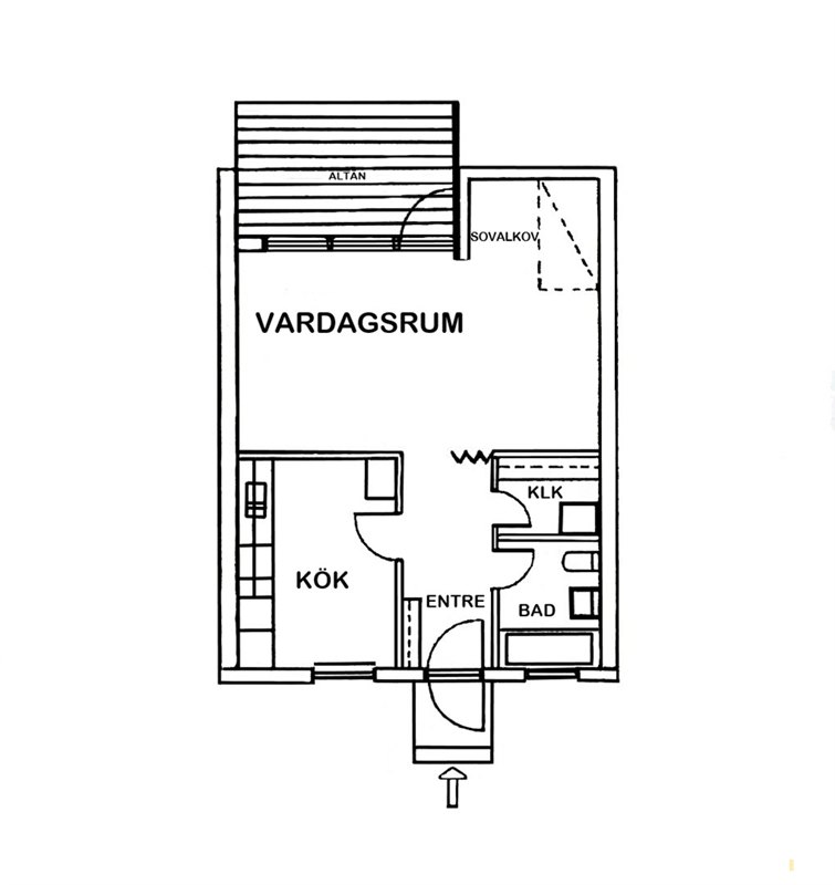 Lägenhet i Hökerum, Västra Götaland, Ulricehamn, Prästgårdsliden 1 E