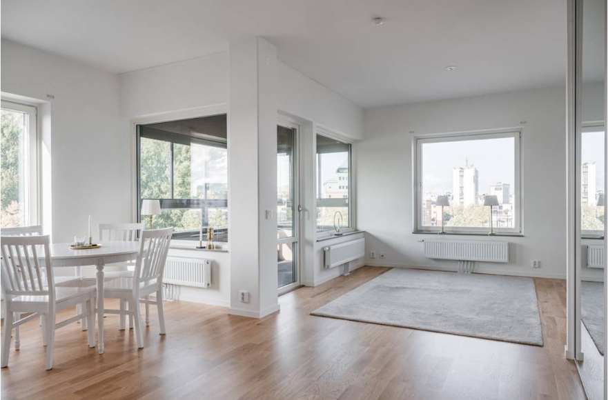 Lägenhet i Tingvallastaden, Karlstad, Värmland, Leopold Nygrens plats 1