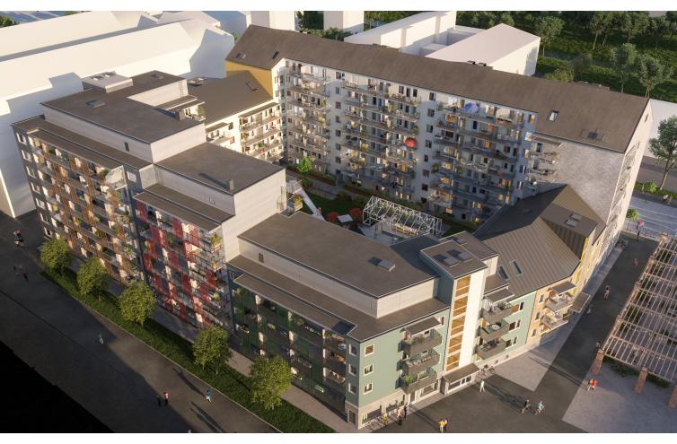 Lägenhet i Johanneshov, Partille, Stockholm, Västra Götaland, Arenatorget 6