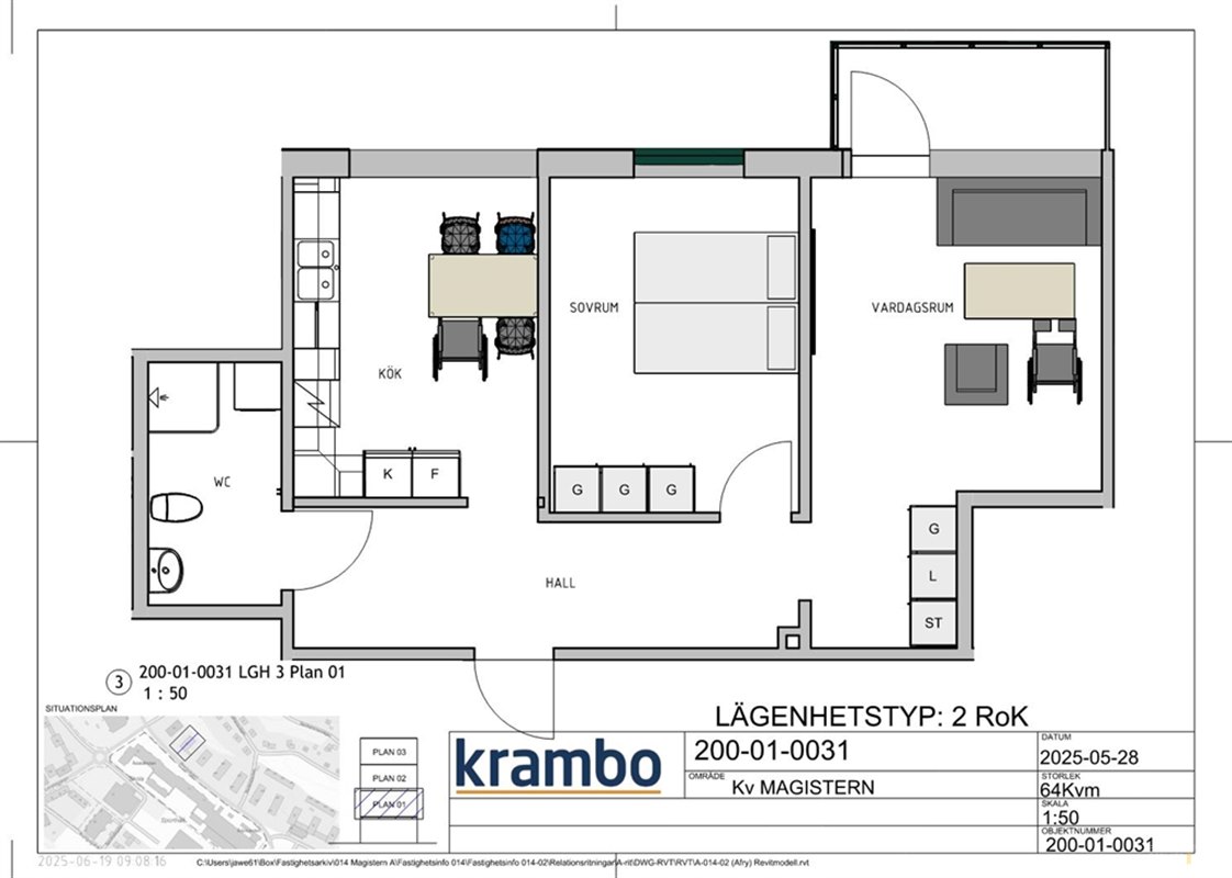 Lägenhet i Kramfors, Gudmundrå Distrikt, Västernorrland, Ringvägen 32