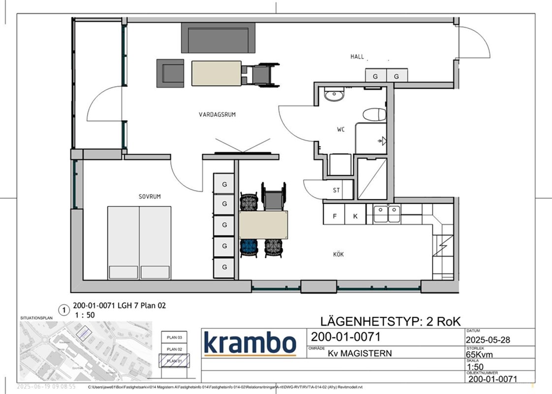 Lägenhet i Kramfors, Gudmundrå distrikt, Västernorrland, Ringvägen 32