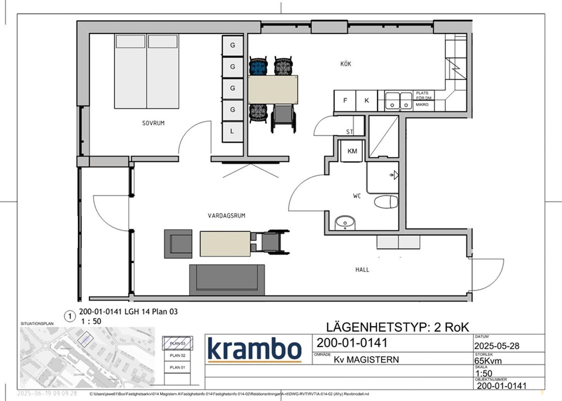 Lägenhet i Kramfors, Gudmundrå distrikt, Västernorrland, Ringvägen 32
