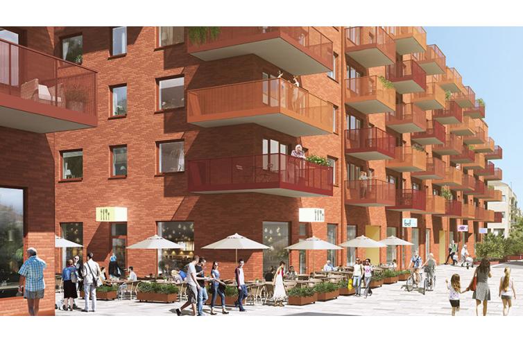 Lägenhet i Bosgården, Mölndal, Göteborg, Västra Götaland, Bergmansgatan 4