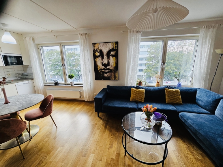 Lägenhet i Västra skogen, Solna, Stockholm, Armégatan 9B