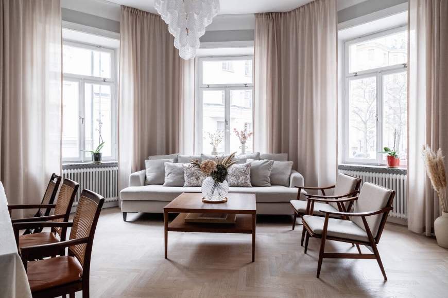 Lägenhet i Östermalm, Stockholm, Nybrogatan 56