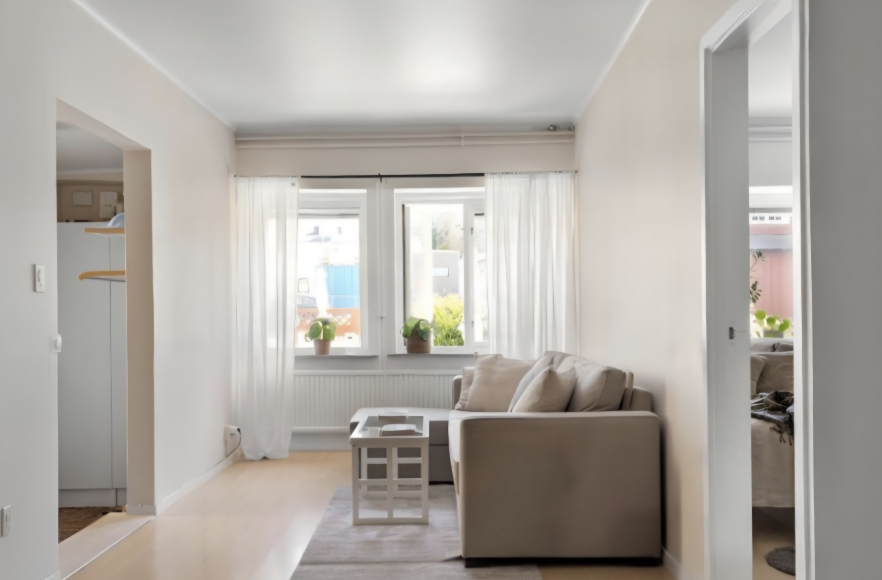 Lägenhet i Hällarna, Visby, Gotland, Södertorg 12D