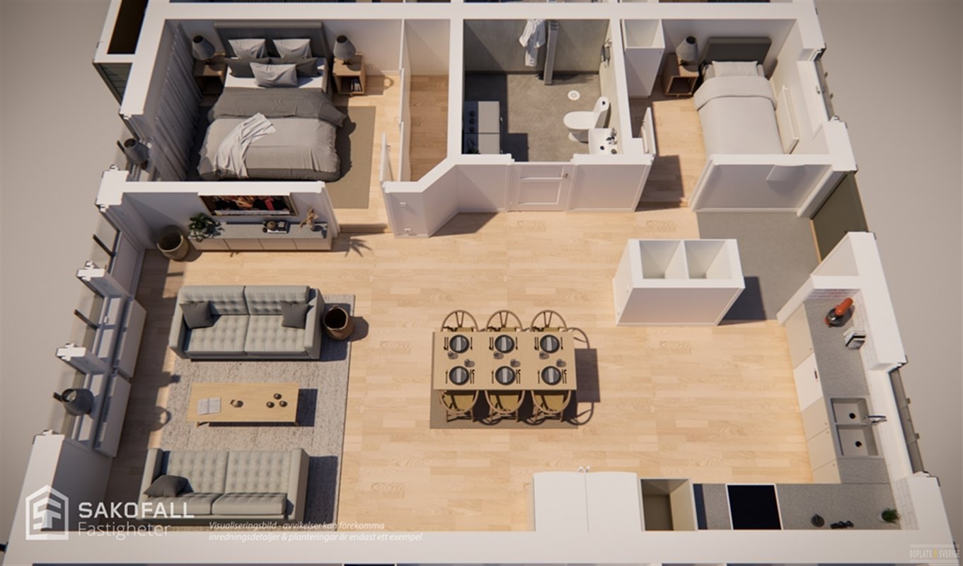 Lägenhet i Smedjebacken, Dalarna, Hovslagargatan 29 C