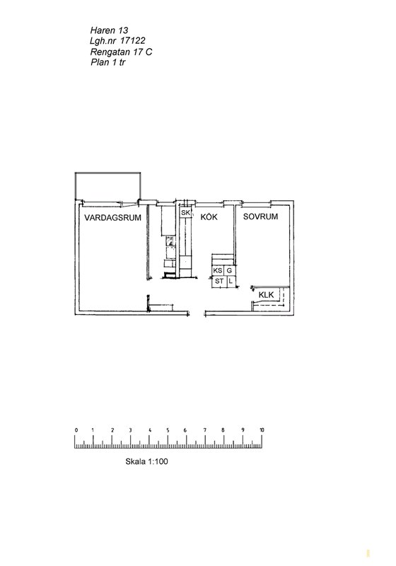 Lägenhet i MALÅ, Malå, Västerbotten, Rengatan 17 C
