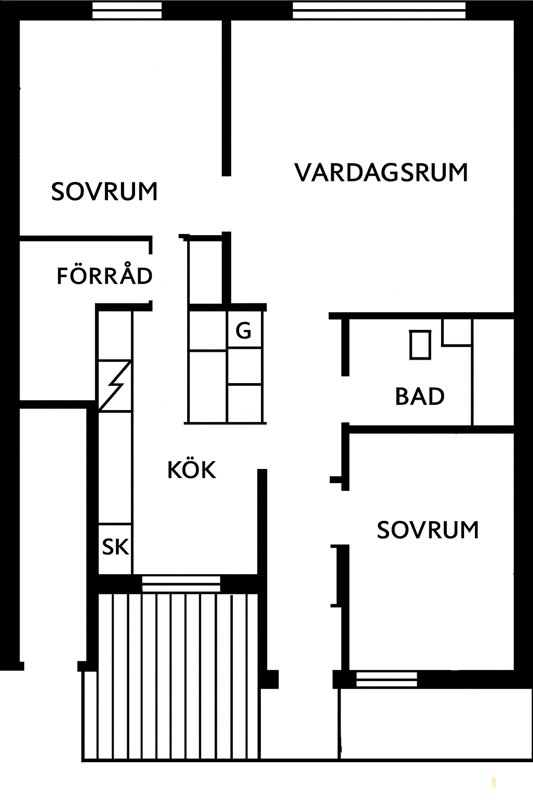 Lägenhet i Svenljunga, Västra Götaland, Syrengatan 5 E