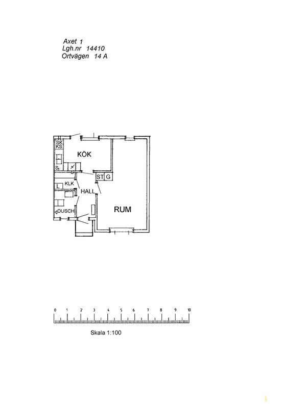 Lägenhet i MALÅ, Malå, Västerbotten, Ortvägen 14 A