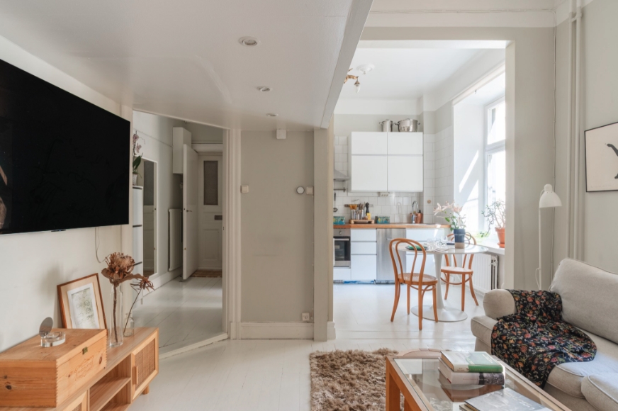 Lägenhet i Vasastaden, Stockholm, Norrbackagatan 44