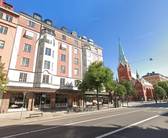 Lägenhet i Vasastaden, Stockholm, Odengatan 22