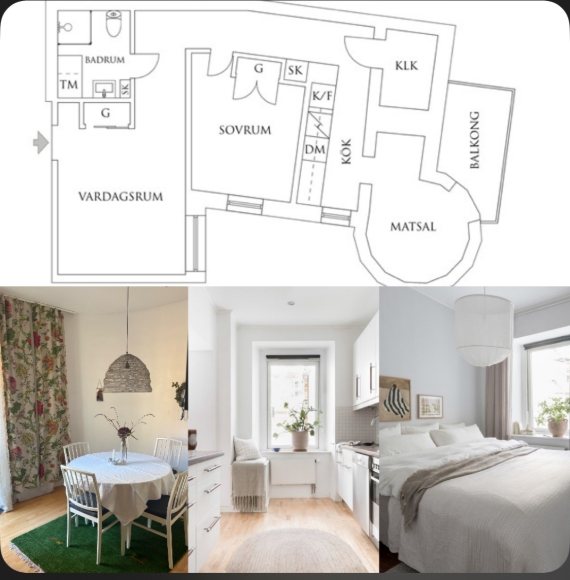 Lägenhet i Gårda, Göteborg, Västra Götaland, Alströmergatan 3B