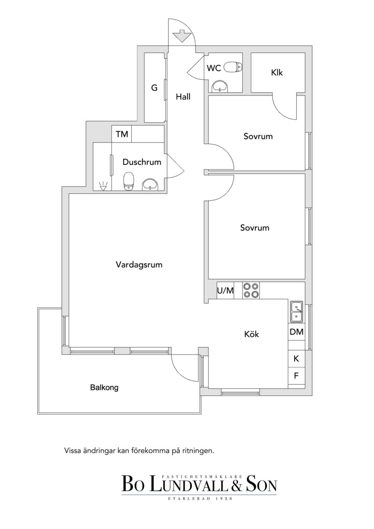 Bostadsrätt i Karlberga Höjden, Södertälje, Stockholm, Österviksbacken 4