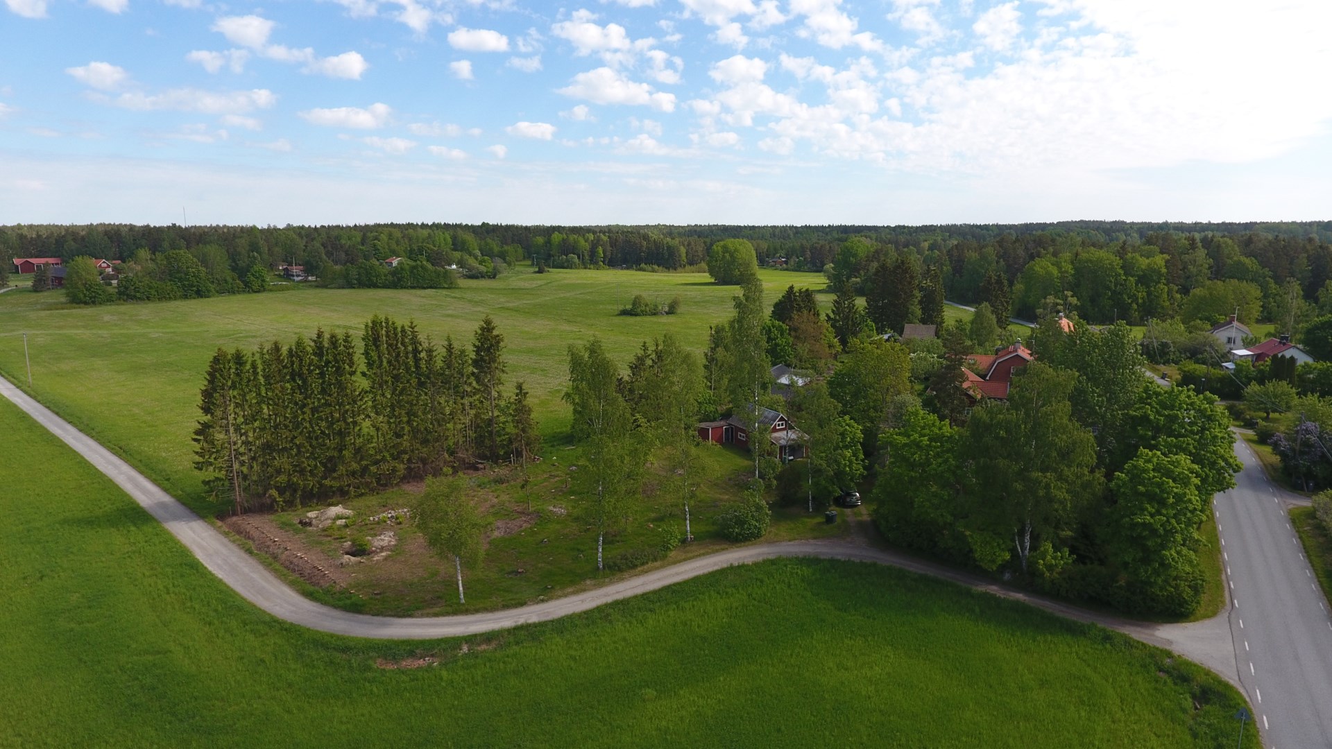 Tomt i Rimbo, Norrtälje kommun, Sverige, Hagen 4