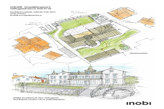 Villa i Långedrag, Västra Frölunda, Göteborg, Västra Götaland, Strandplatsgatan 8