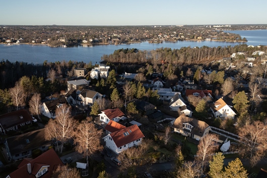 Villa i Lidingö Sticklinge, Sticklinge udde, Stockholm, Gösvägen 26