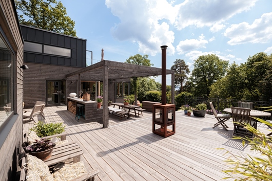 Villa i Tranholmen, Stocksund, Stockholm, Danderyd, Lärkstigen 120