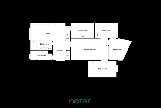 Bostadsrätt i Östermalm - Gärdet, Stockholm, Starrängsringen 14