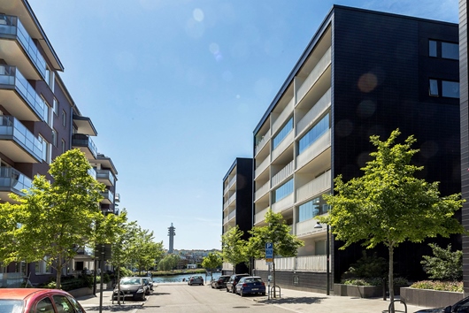 Bostadsrätt i Hammarby Sjöstad, Stockholm, Fendergatan 6