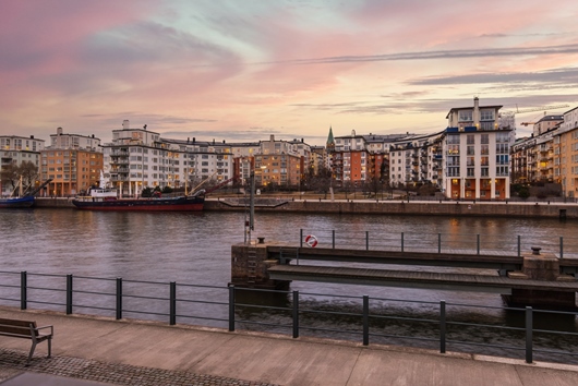 Bostadsrätt i Hammarby Sjöstad, Stockholm, Båtklubbsgatan 17