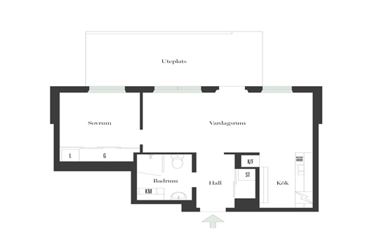 Bostadsrätt i Silverdal, Sollentuna, Stockholm, Silverdalsstråket 5