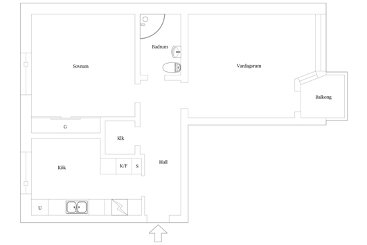Bostadsrätt i Västra Kattarp, MALMÖ, Malmö, Skåne, Botildenborgsvägen 11A