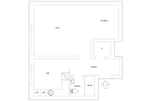 Bostadsrätt i Ellstorp, MALMÖ, Malmö, Skåne, Idaborgsgatan 57F